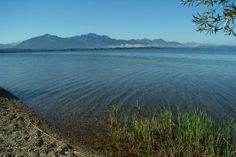 The Chiemsee, just a 10-minute car ride away.