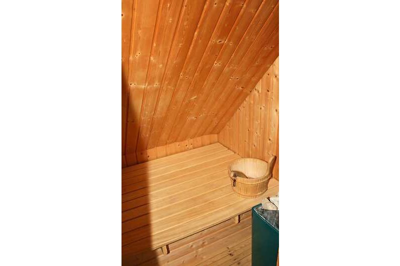 Zugang zur Sauna
