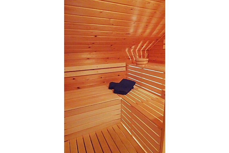 Saunabereich bietet optimalen Komfort