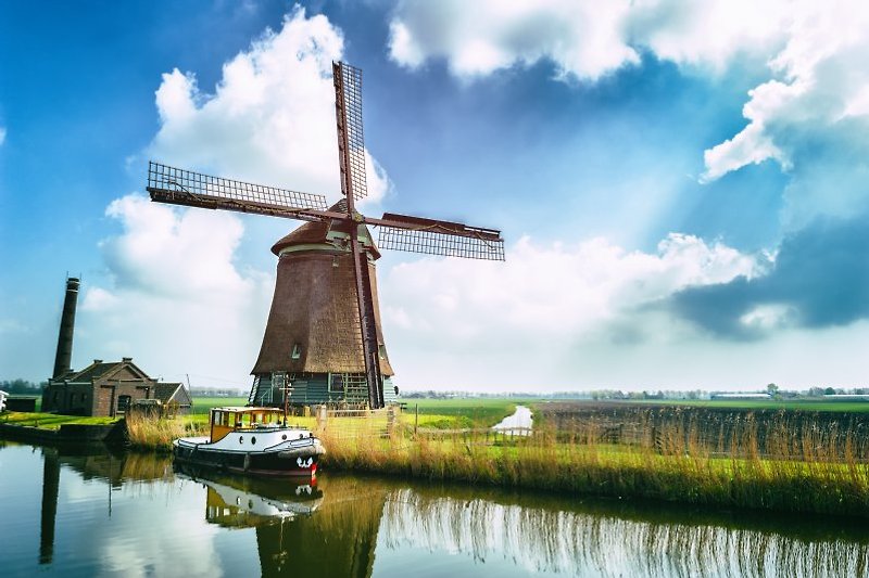 Mühlen in Nord Holland