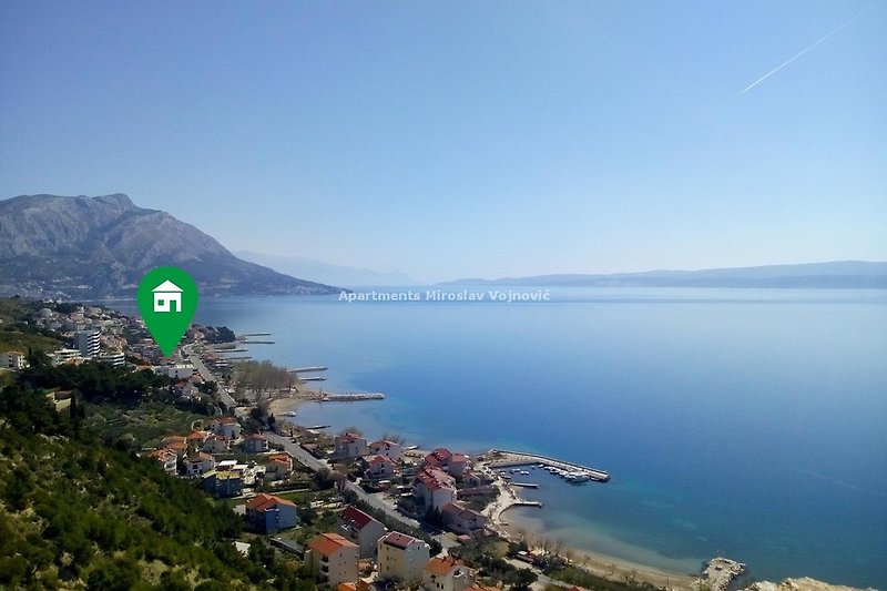 Our apartments are located in small touristic resort Duće, Croatia