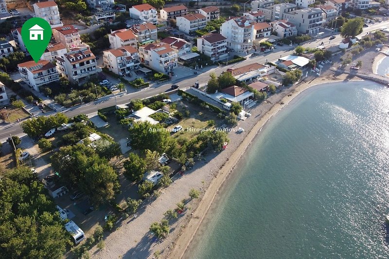 Comfortable and equipped apartments, only 50 meters from the beautiful sandy beach.