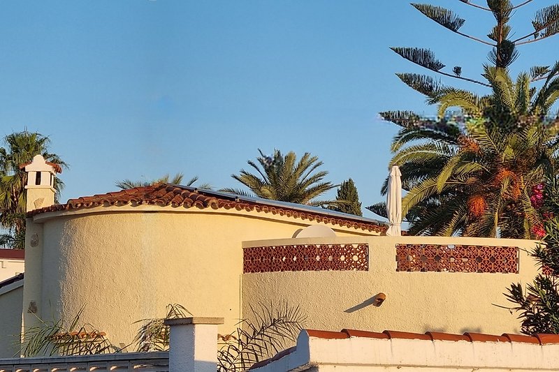 Blick auf die Dachterrasse von Casa Playa y Mar