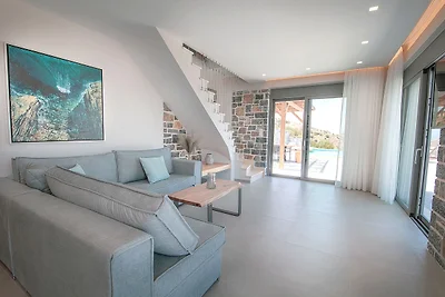 "Natursteinhaus 6" im Dorf Mochlos