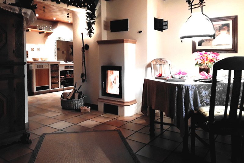 Dining room and Wood stove