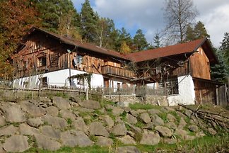 Romantische Almhütte in Bayern