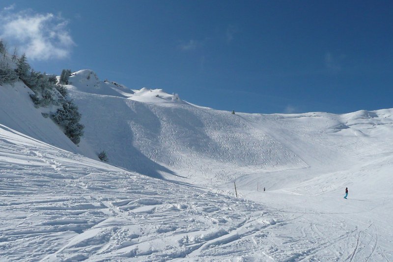 Winterimpression  Skigebiet Hahnenkamm