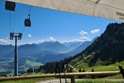 ruhig,WOHNZIMMER,Terrasse,BERGBLICK