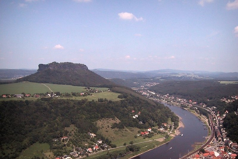 Lilienstein en Elbe