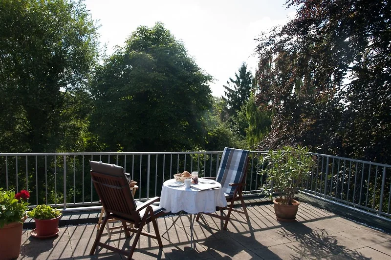 Zonneplek boven de tuinen