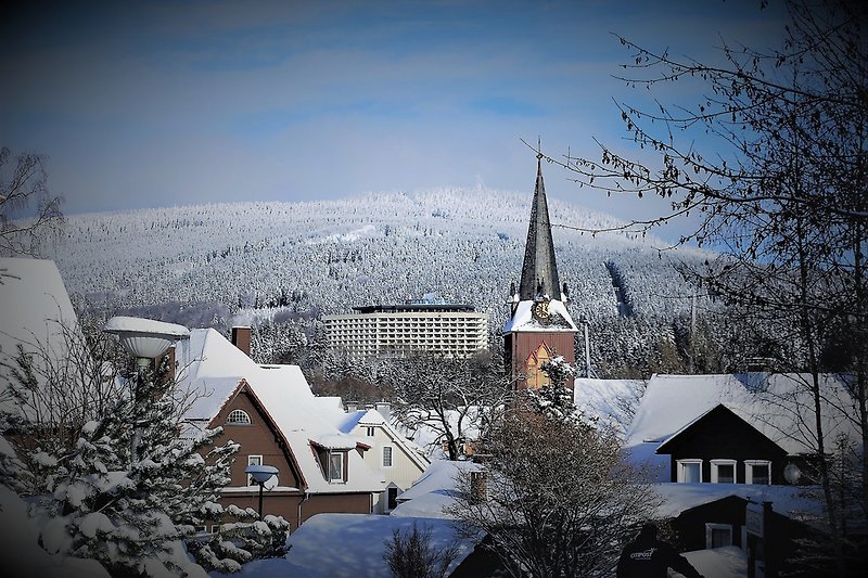 Winterlicher Blick auf den Wurmberg