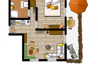 App. Fellhorn im Haus Narzisse