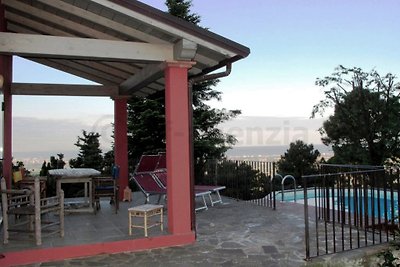 Prive villa met zwembad + uitzicht op zee