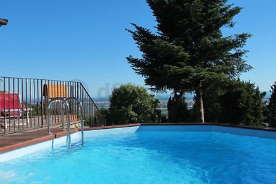 Prive villa met zwembad + uitzicht op zee
