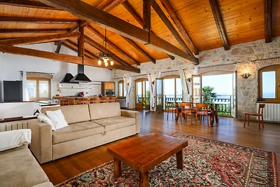 Villa Carla- Istrian Stone Villa with Sea...