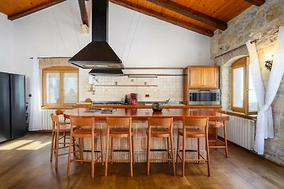 Villa Carla- Istrian Stone Villa with Sea...