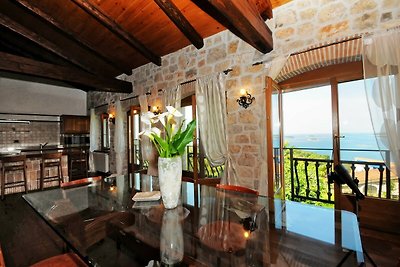 Villa Carla- Istrian Stone Villa with Sea...