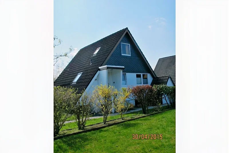 Ingang van het huis