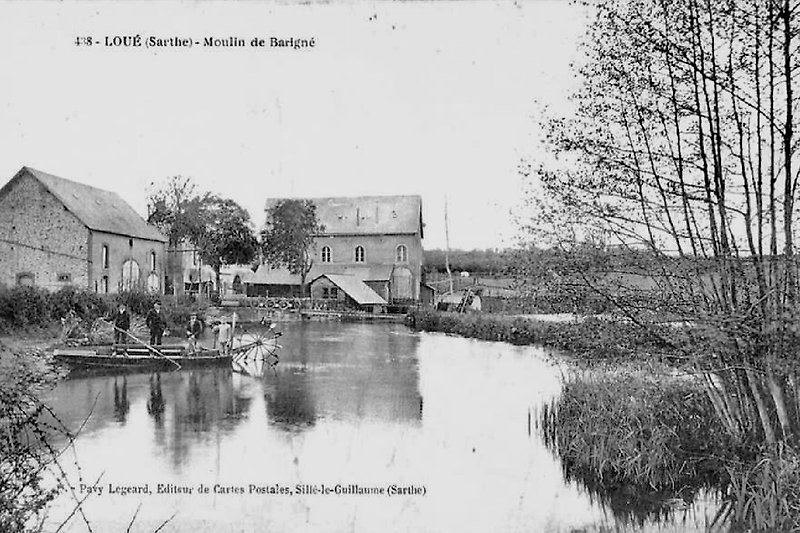 Domain Le Moulin de Barigné 1908