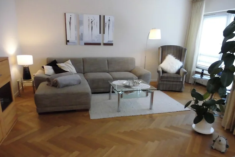 ... das Wohnzimmer in der Silbermöwe