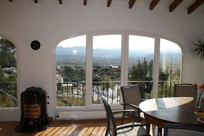 Casa El Halcon con vistas panorámicas
