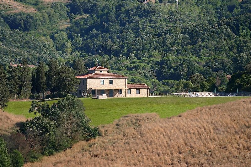 Villa mit Landschaft