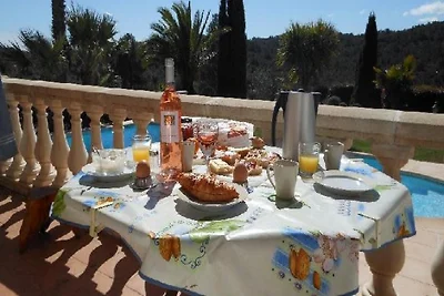 Luxe Villa St Raphael piscina privata