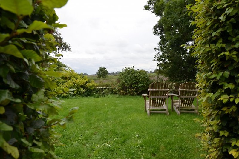 Garden at the holiday home