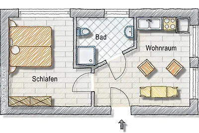 Ferienwohnung BODO in Wangerland