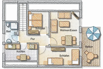 Ferienwohnung FLUT in Carolinensiel
