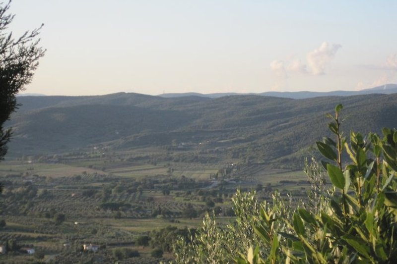 Blick von oberer Terrasse nach Westen