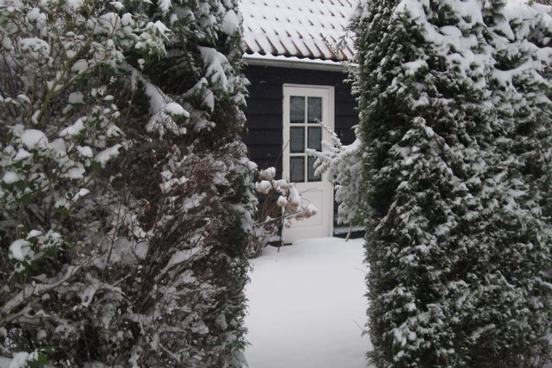 Kleine Haus im Schnee