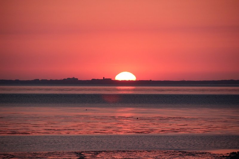 Sonnenuntergang über Norderney