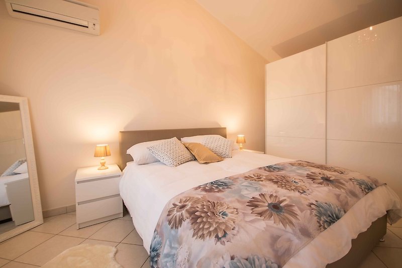 Ruhige und komfortable Schlafzimmer