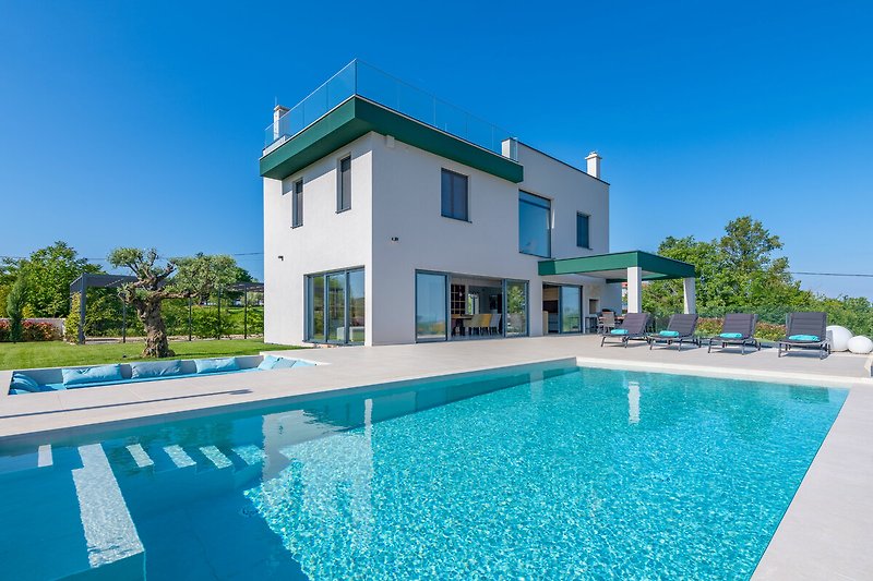 Villa Grisi, eine moderne Villa für luxuriöse Ferien
