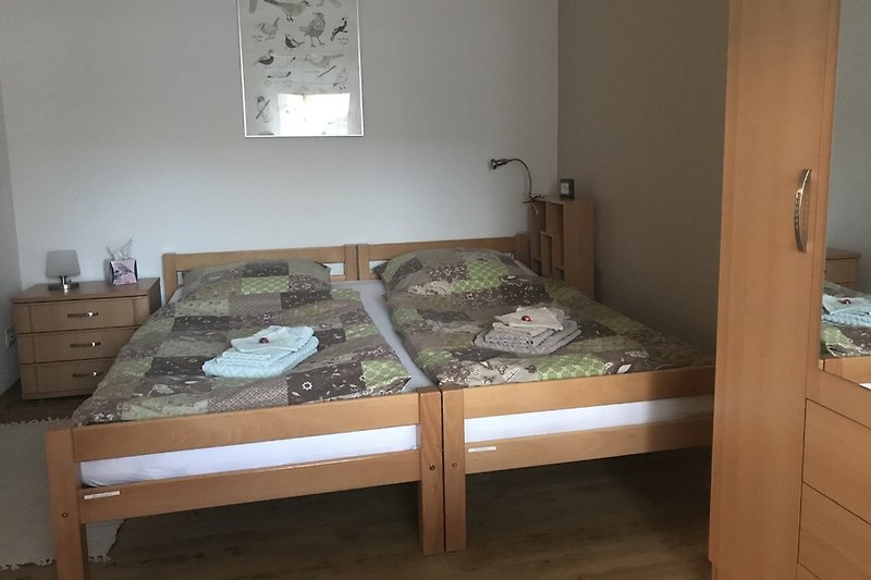 Schlafzimmer als Doppelbett