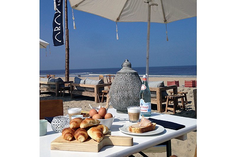 Frühstück am Strand