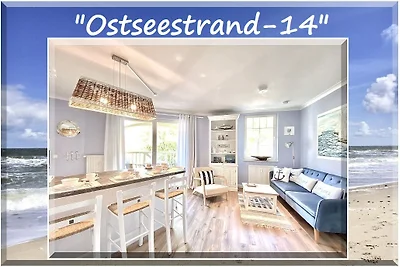 ☀️Ostseestrand-14 ⎈⎈⎈⎈⛱(WiFi+Sauna)