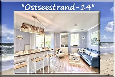 ☀️Ostseestrand-14 ⎈⎈⎈⎈⛱(WiFi+Sauna)