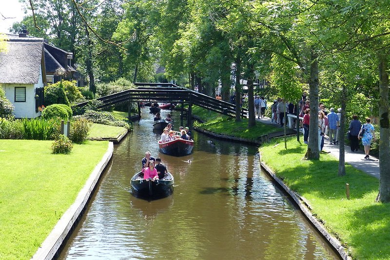 Ferienpark Giethoorn - Ferien am Wasser mit Boot