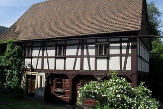 Umgebindehaus im Gebirge