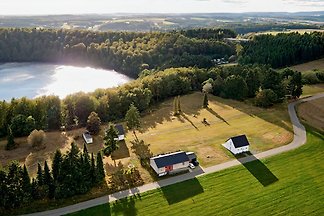 Wohnen im Strohballen-Ferienhaus