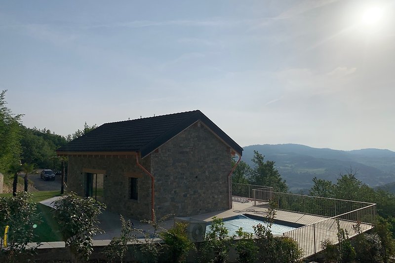 Casa 'Peppola' Blick ins Tal