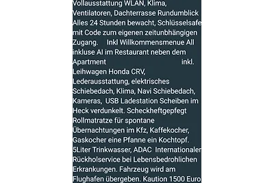 Luxushaus am Meer inkl Cabriolet