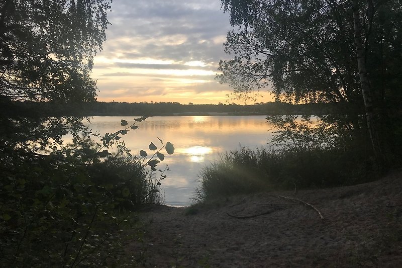 Sonnenaufgang am Bernsteinsee