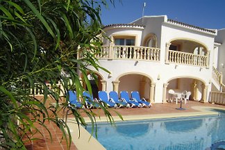 Moraira Villa Cometa con piscina privada