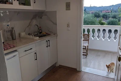 Panorama Beach House in Perivoli- Korfu mit Meerblick nur 20 Meter vom Strand