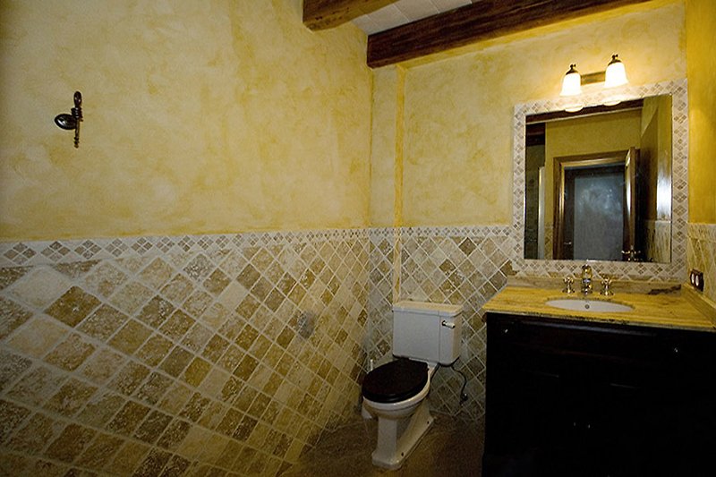 Die Villa bietet insgesamt 3 Badezimmer