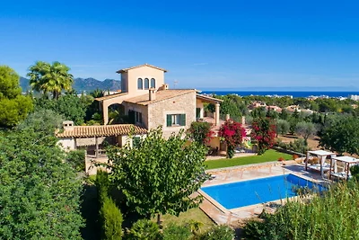 Naturstein Finca Son Servera mit Pool in Alleinlage mit 4 Schlafzimmern-Ref.260