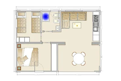 Residenz Onda Blu Mobilehome Suite Living...